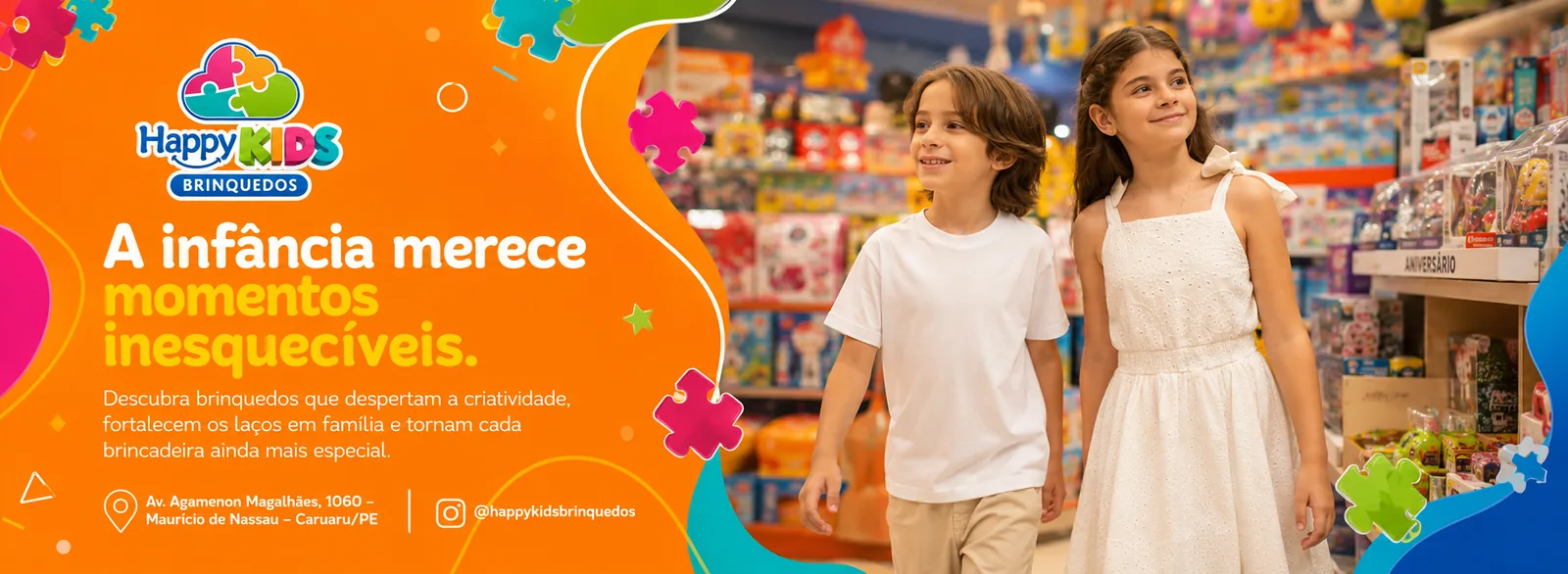 Loja de brinquedos infantis em Caruaru e região — a infância merece momentos inesquecíveis